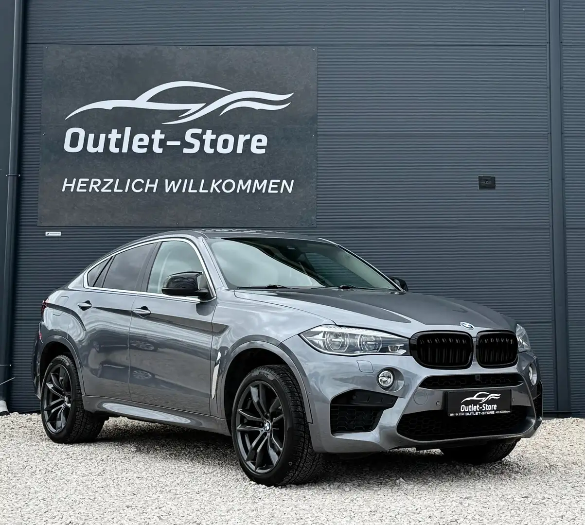 BMW X6 xDrive 40d*M-Sportpaket*LED*Harman*Neuwertig*TOP* Grau - 1