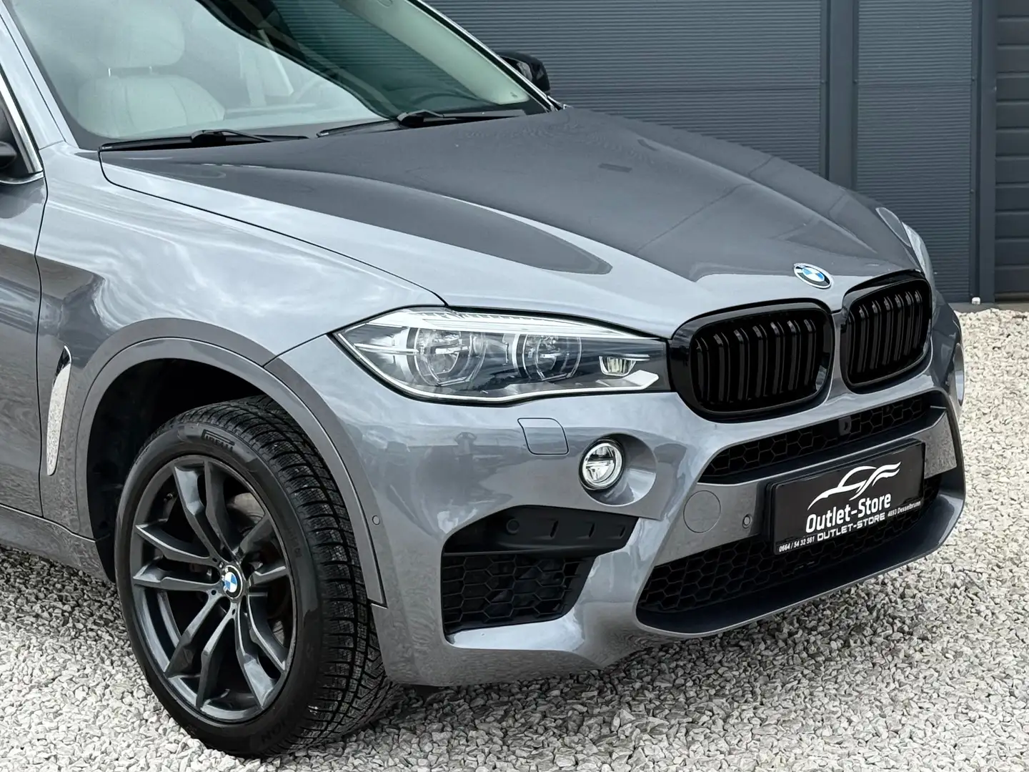 BMW X6 xDrive 40d*M-Sportpaket*LED*Harman*Neuwertig*TOP* Grau - 2