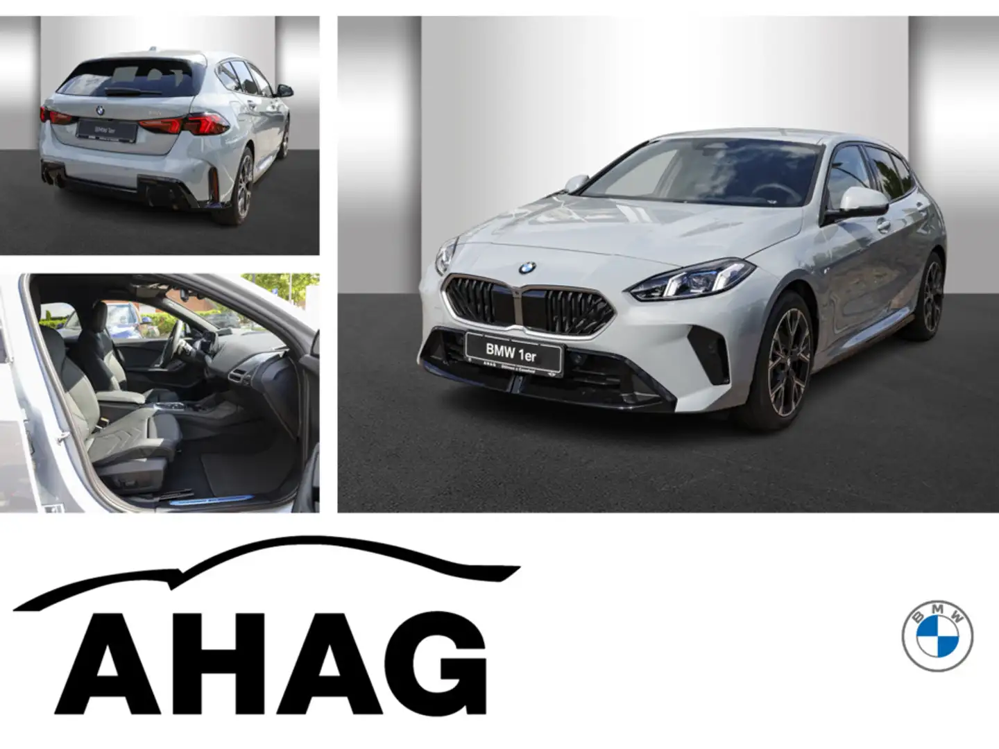 BMW 114 120 Steptronic M Sportpaket Klimaaut. Head-Up Grau - 1