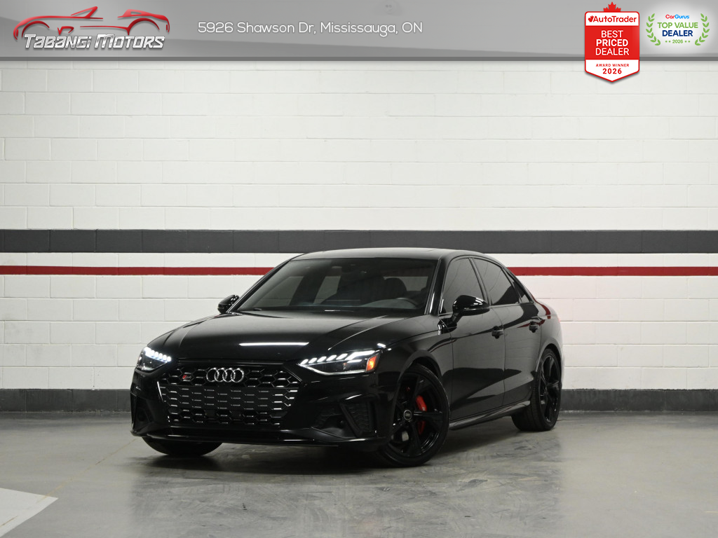 2023 Audi S4 Technik  No Accident B&O 360CAM Massage Seats Ambient Light Navigation Sunroof — снимка 1