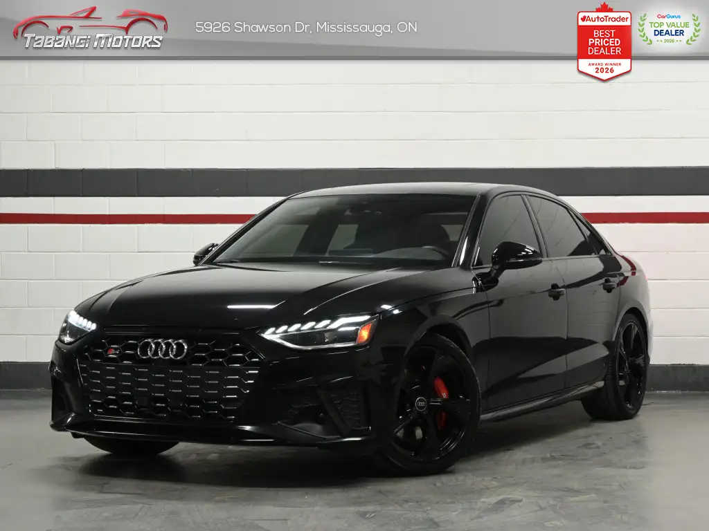 2023 Audi S4 Sedan Technik No Accident B&O 360CAM Massage Seats Ambi