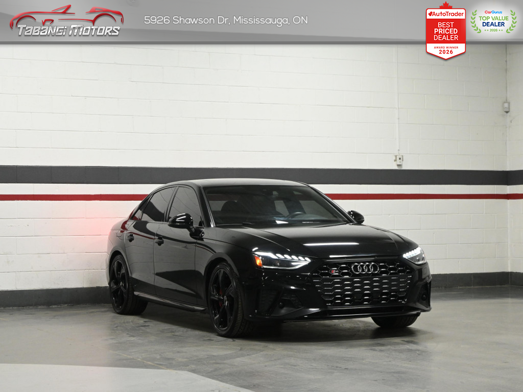 2023 Audi S4 Technik  No Accident B&O 360CAM Massage Seats Ambient Light Navigation Sunroof — снимка 1