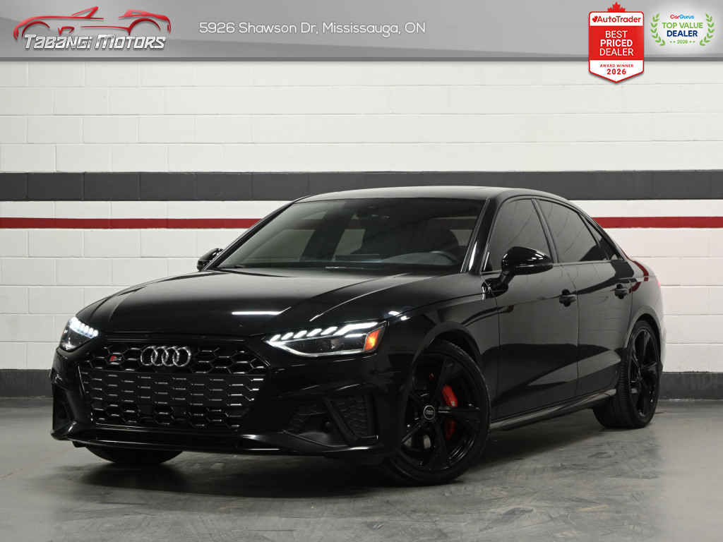 2023 Audi S4 Technik  No Accident B&O 360CAM Massage Seats Ambient Light Navigation Sunroof