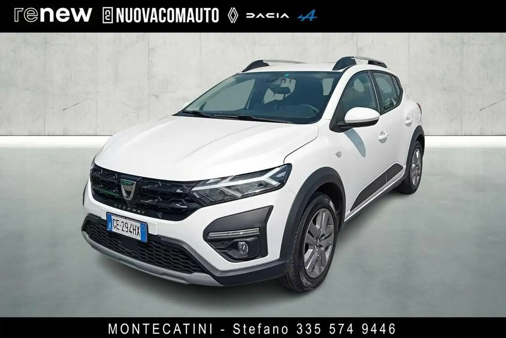 Dacia Sandero Stepway 1.0 tce Comfort Eco-g 100cv Bianco - 1