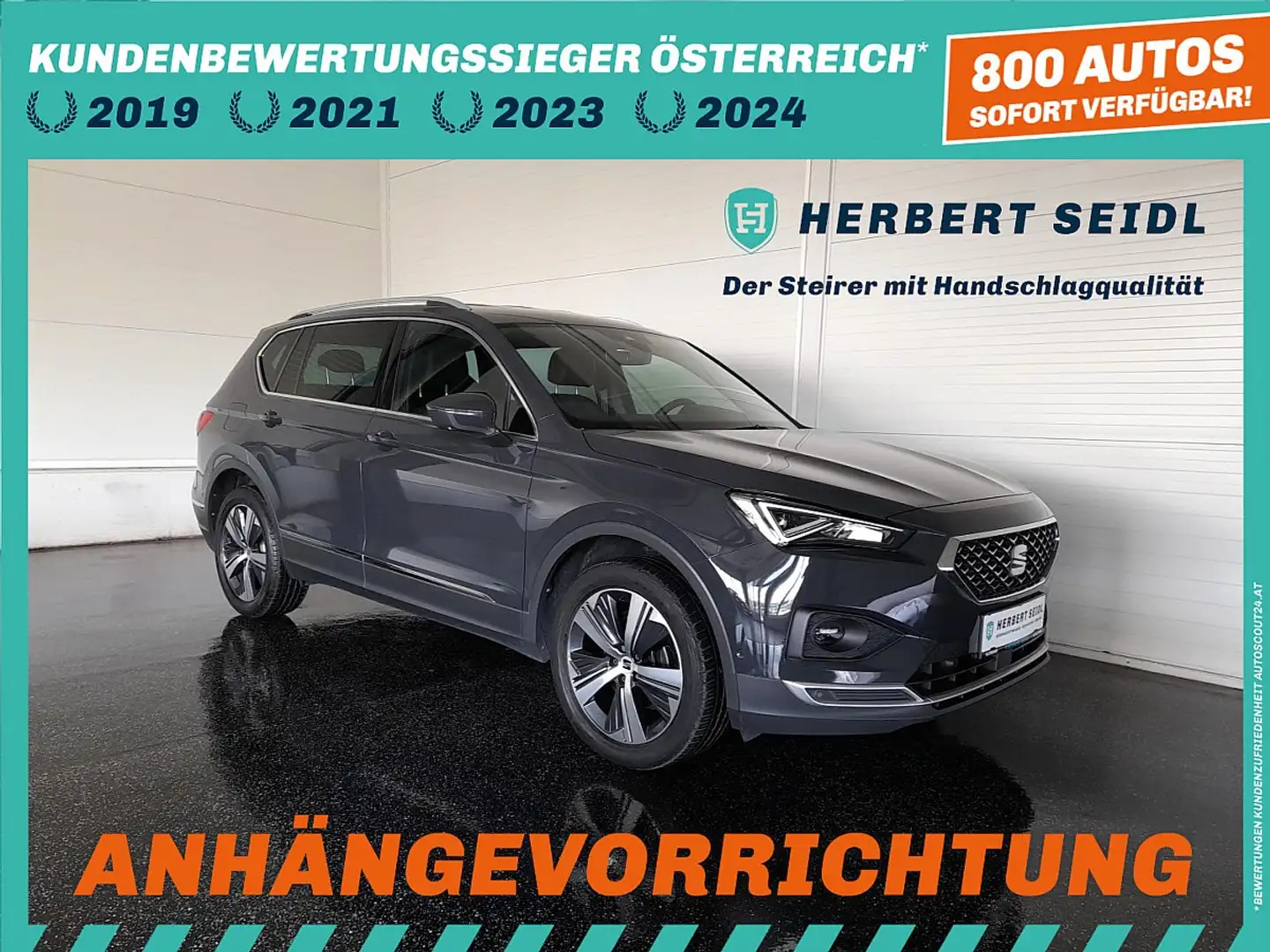 SEAT Tarraco XCELLENCE 2,0 TDI DSG *19 ZOLL / VOLL LED / VIR... Grau - 1