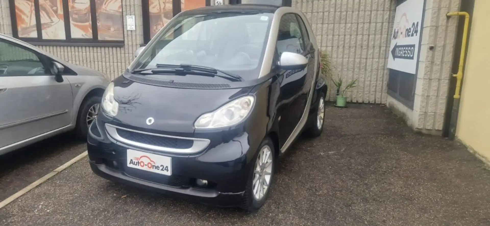 smart forTwo 1000 52 kW MHD coupé passion NEOPATENTATI Nero - 2
