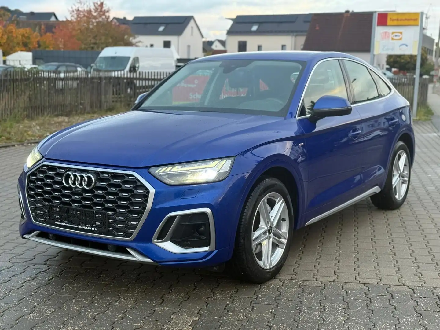 Audi Q5 Sportback 35 TDI S line Blau - 1
