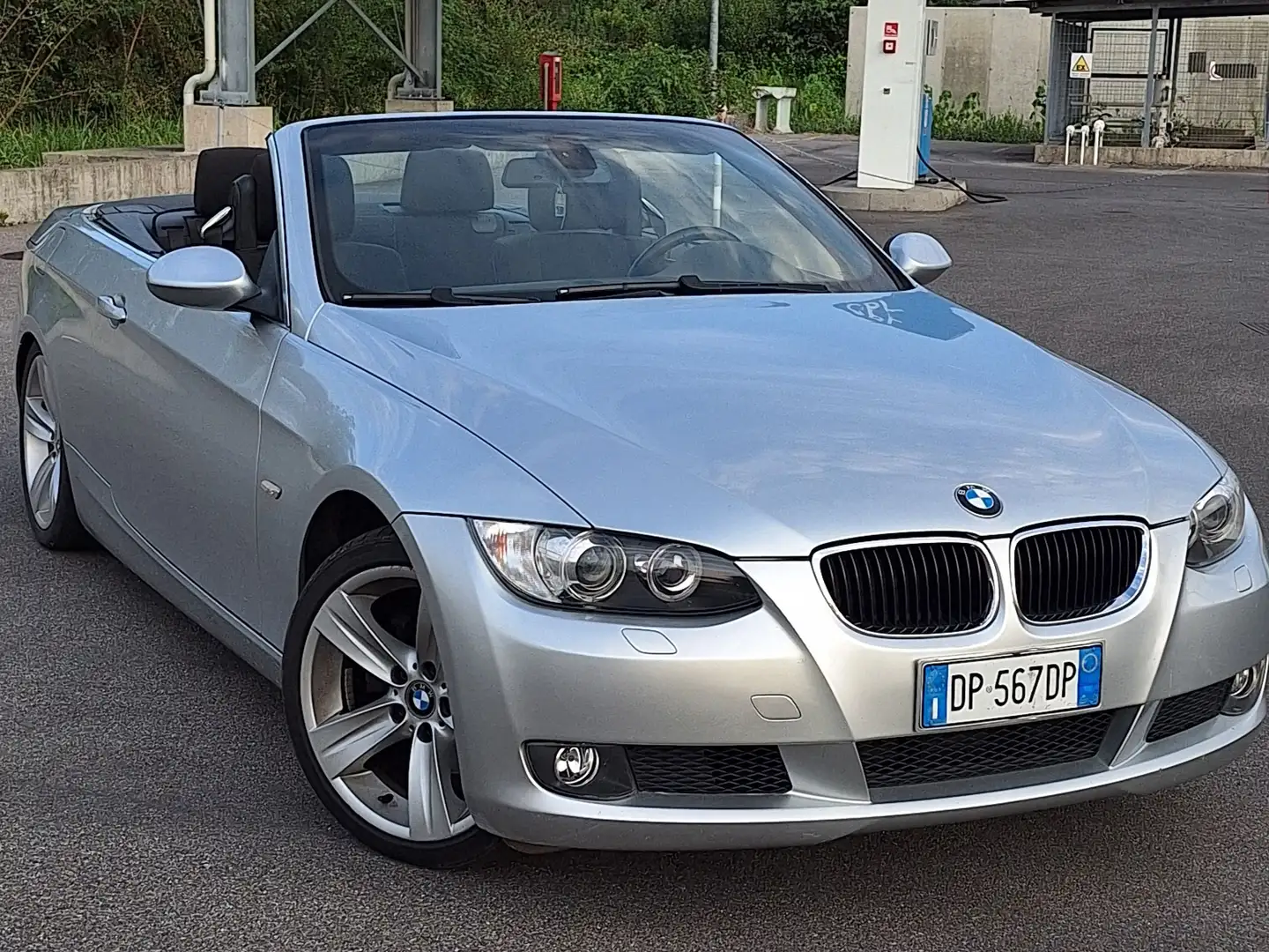 BMW 320 Serie 3 E93 Cabrio 320i Cabrio Attiva 170cv Srebrny - 1