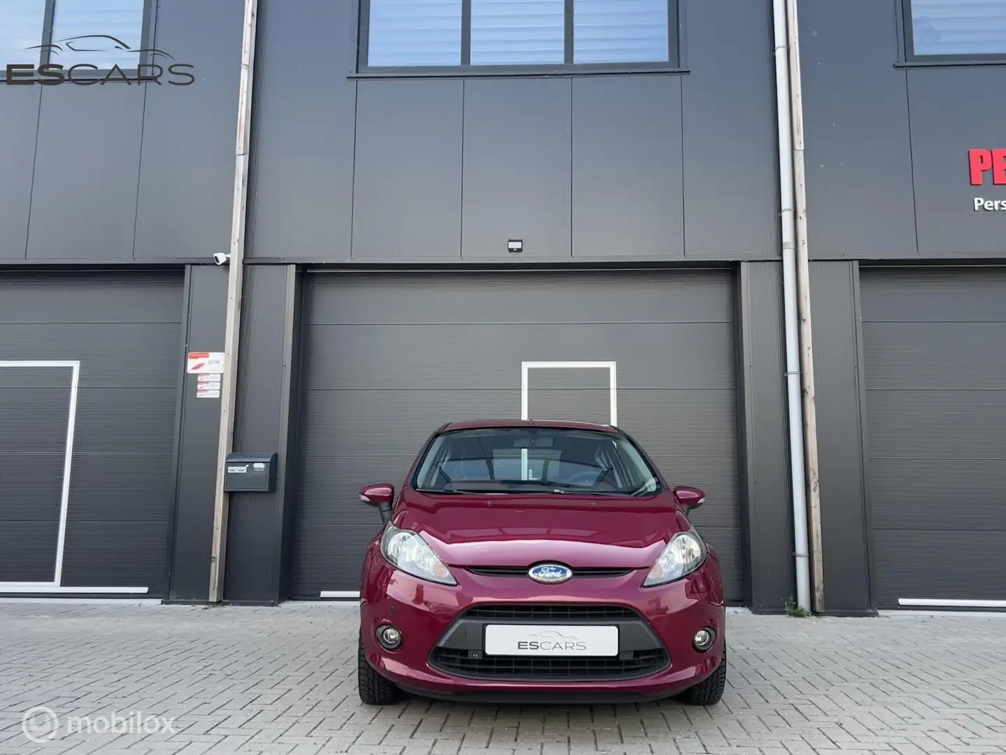 Ford Fiesta 1.25 Ghia Airco | Aux | Elek-ramen Rood - 2