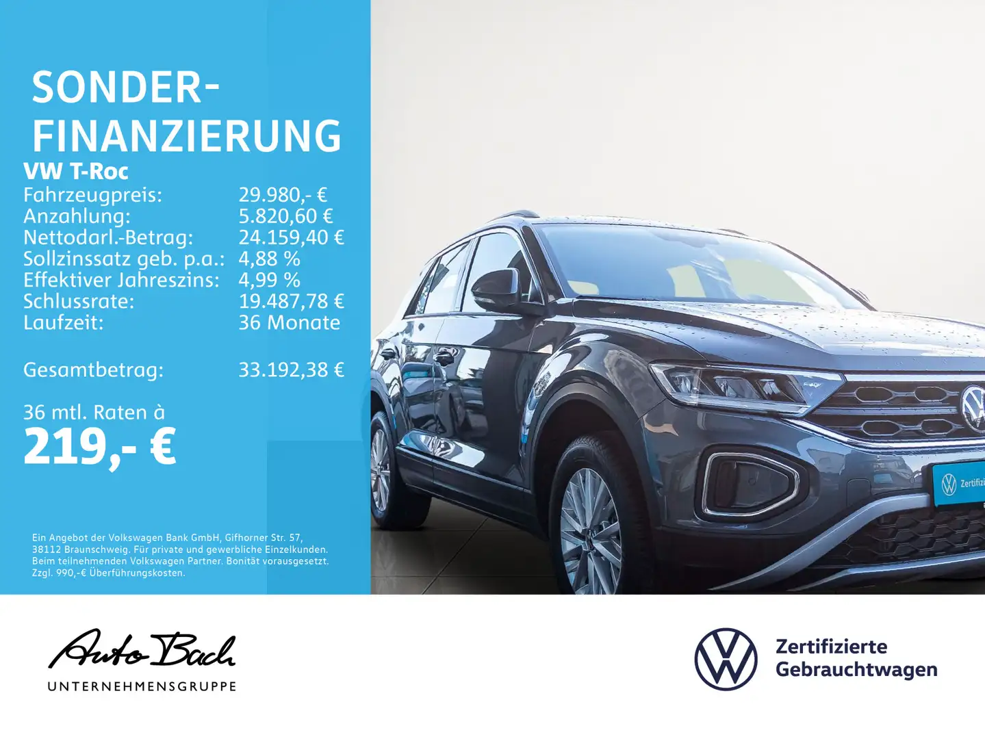 Volkswagen T-Roc 1.5 TSI Life DSG Navi LED Digital Cockpit Grijs - 2