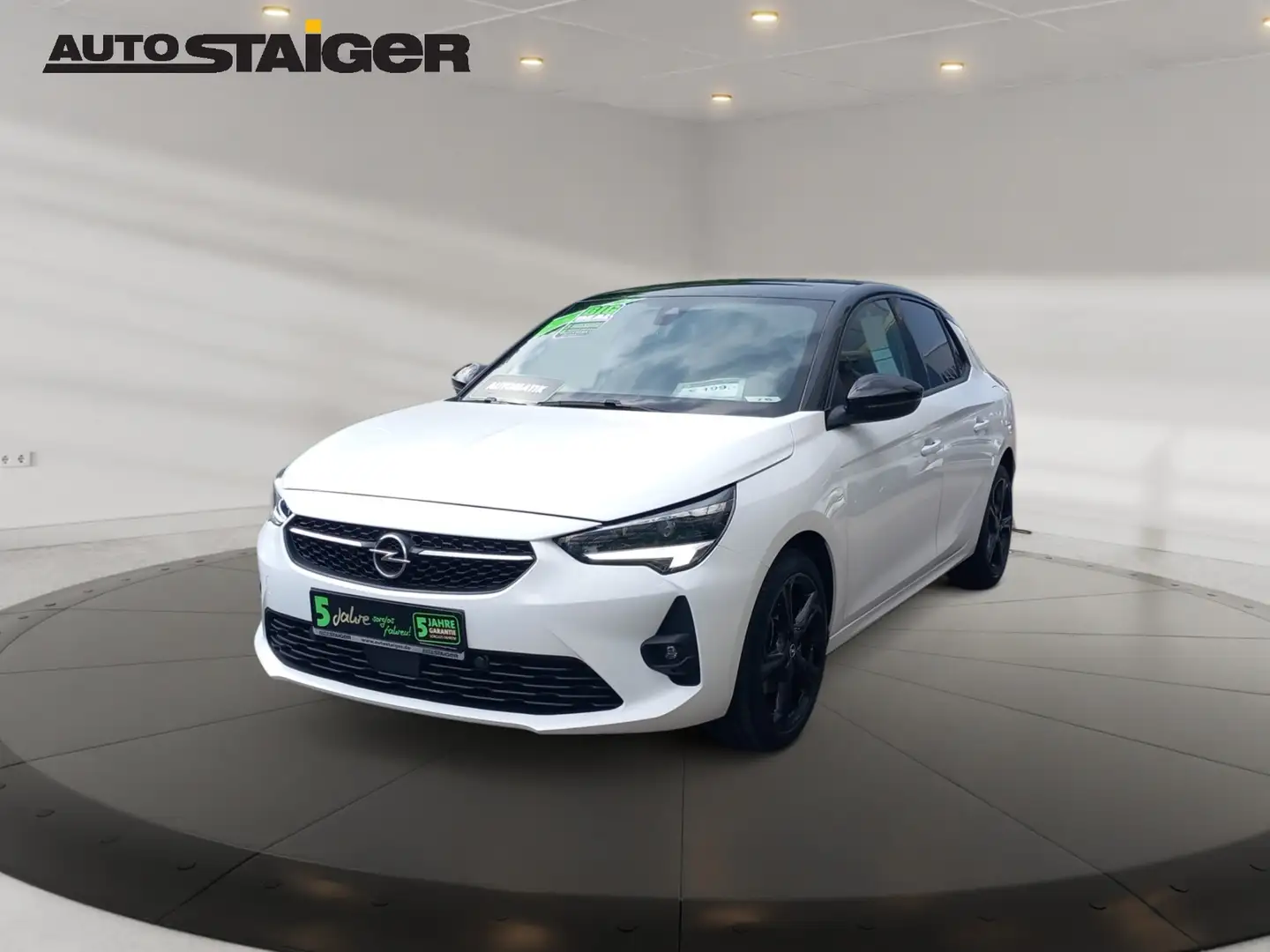 Opel Corsa F 1.2 Turbo GS Line Automatik, Klima, PDC, Weiß - 2