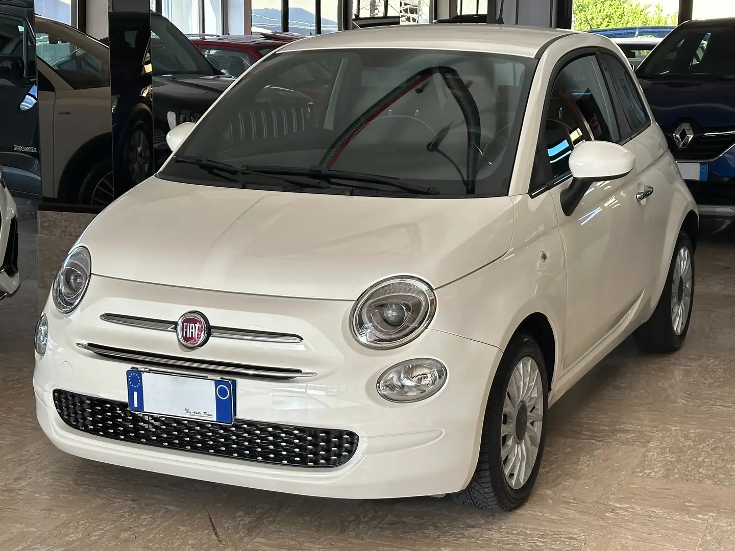 Fiat 500 1.2 69 cv. Dualogic LOUNGE Bianco - 2