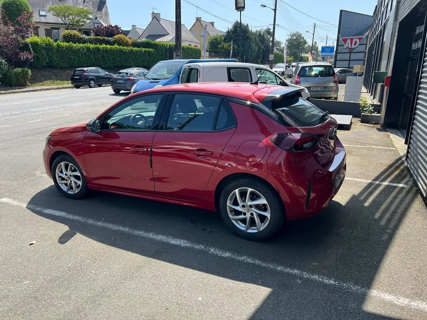 Opel Corsa 1.2 TURBO 100CH ELEGANCE Rouge - 1