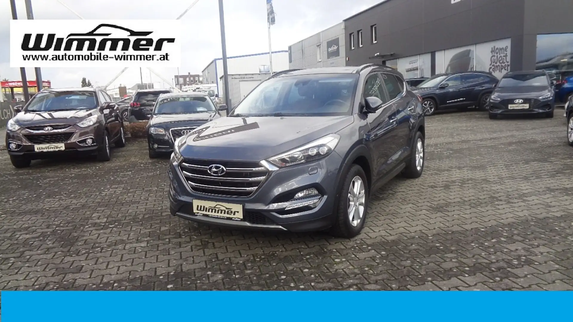 Hyundai TUCSON Tucson 2,0 CRDI 4WD Platin Aut. Grau - 1