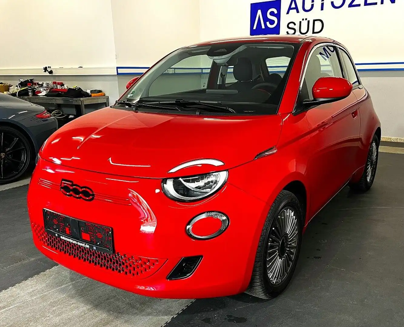 Fiat 500 e 43 kW/h LED TEMPO EFH ZV Apple Android Rosso - 1