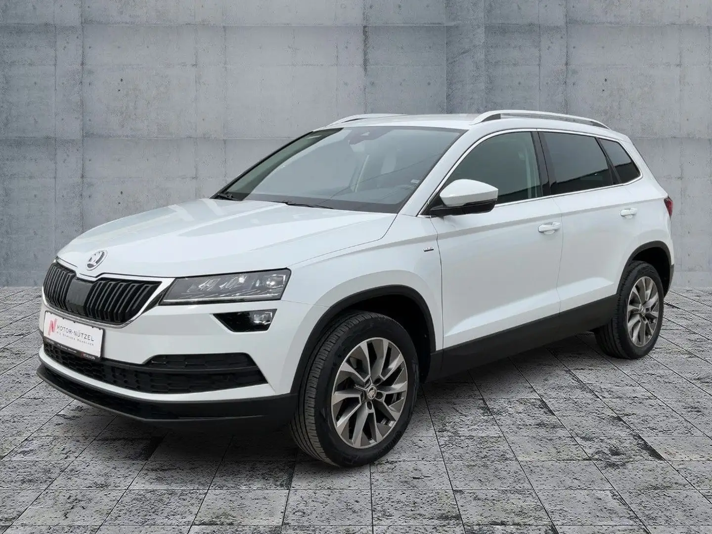 Skoda Karoq 2.0 TDI CLEVER 5JG+LED+NAVI+AHK+DAB+CANTON Weiß - 2