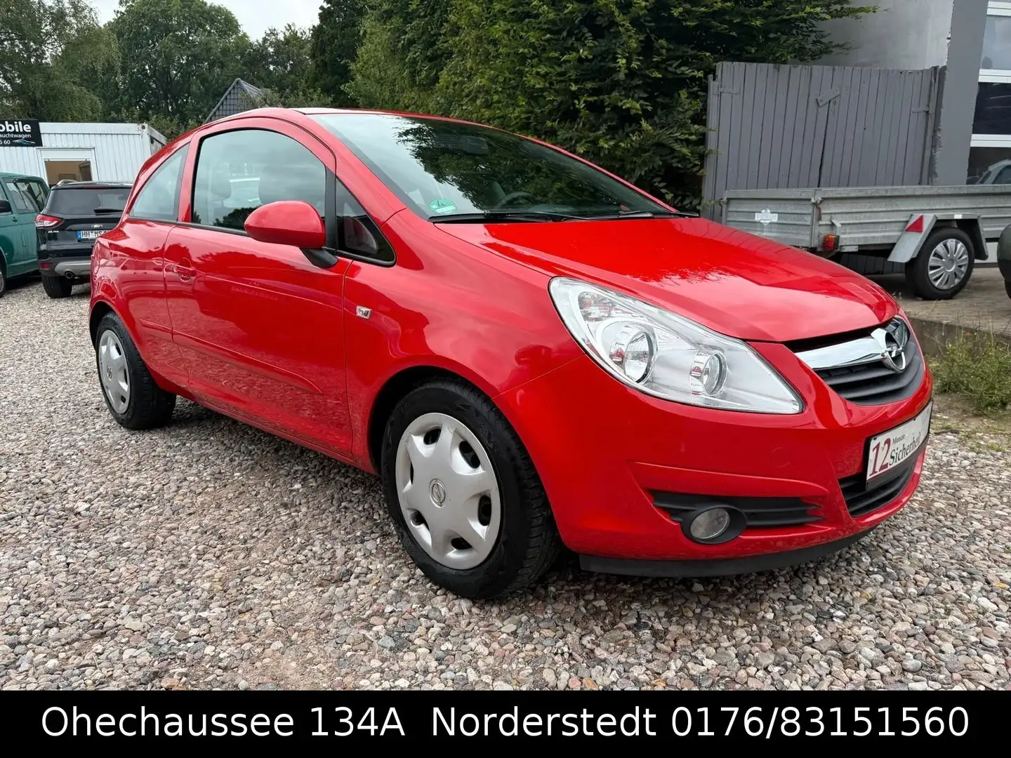 Opel Corsa D Edition Klima Top Zustand Rot - 2