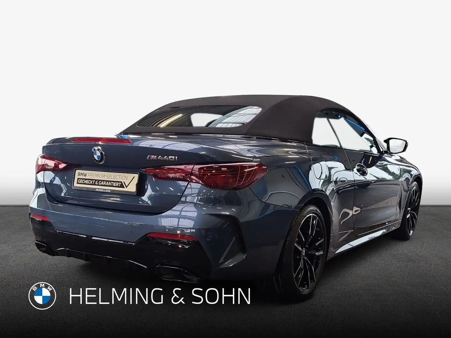 BMW 440 M440i xDrive Cabrio M-Sport Pro AHK Nackenwärmer u Blau - 2