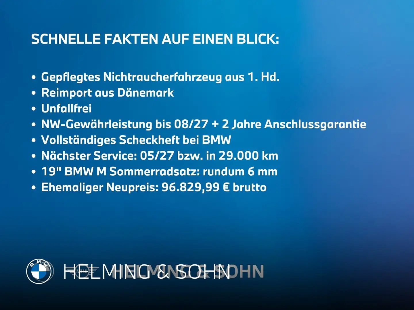 BMW 440 M440i xDrive Cabrio M-Sport Pro AHK Nackenwärmer u Blau - 1