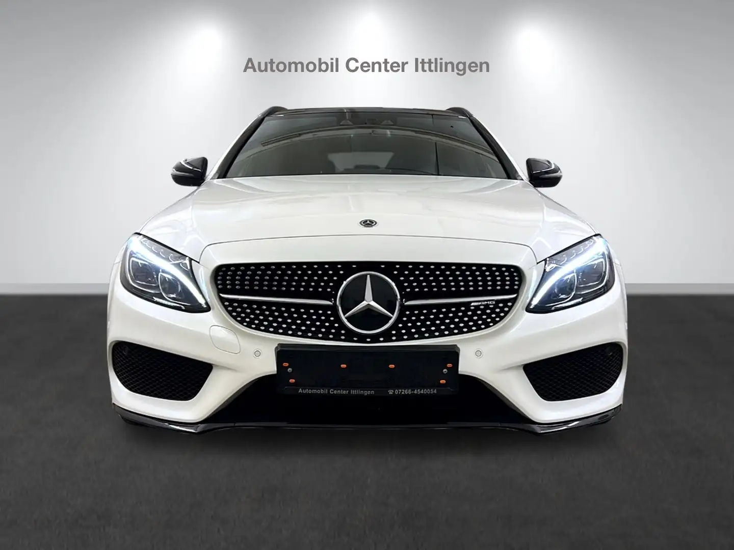 Mercedes-Benz C 43 AMG /AMG 4Matic/LED-Schein/Alu/Leder/Panoram Weiß - 2