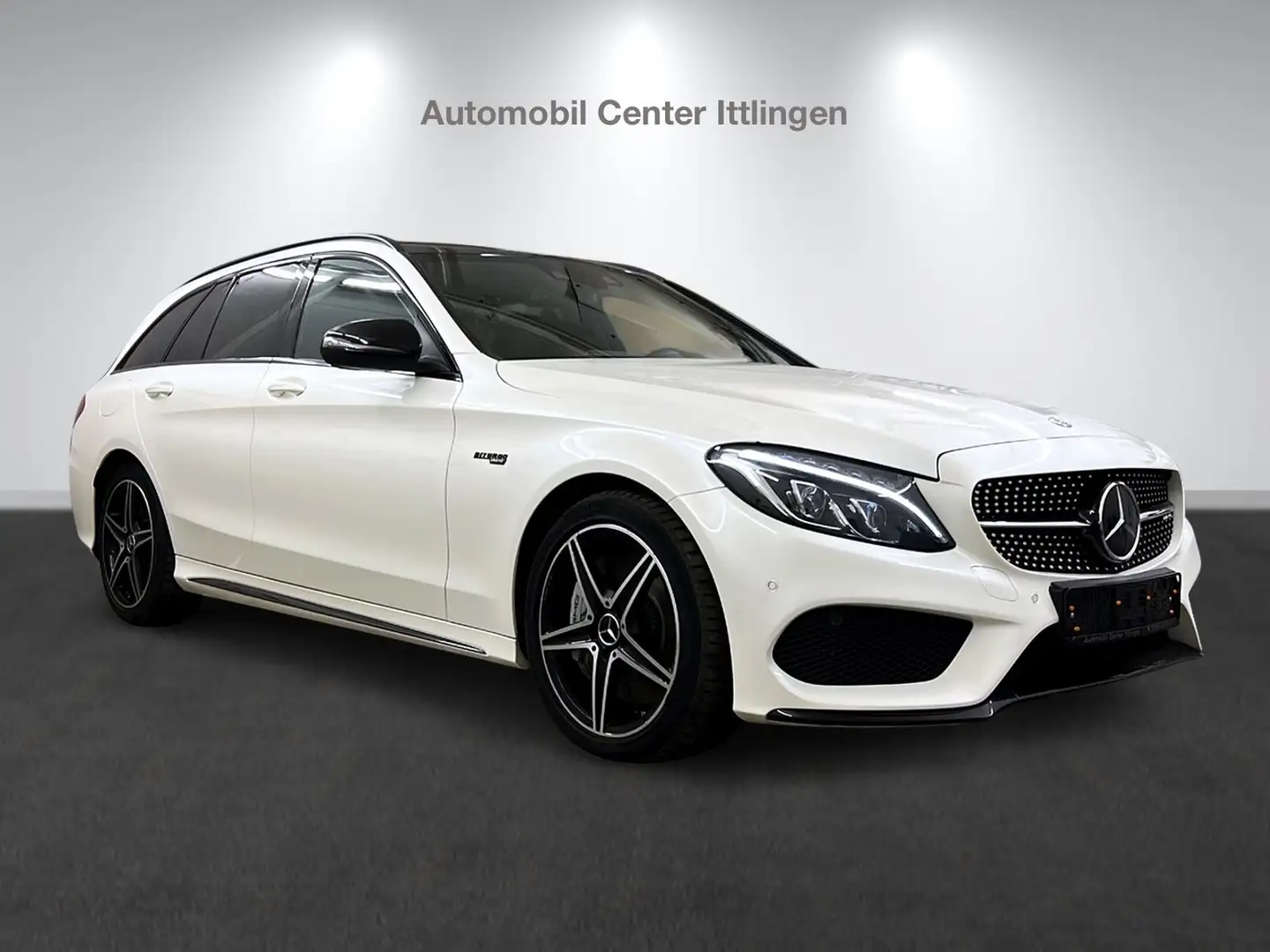 Mercedes-Benz C 43 AMG /AMG 4Matic/LED-Schein/Alu/Leder/Panoram Weiß - 1
