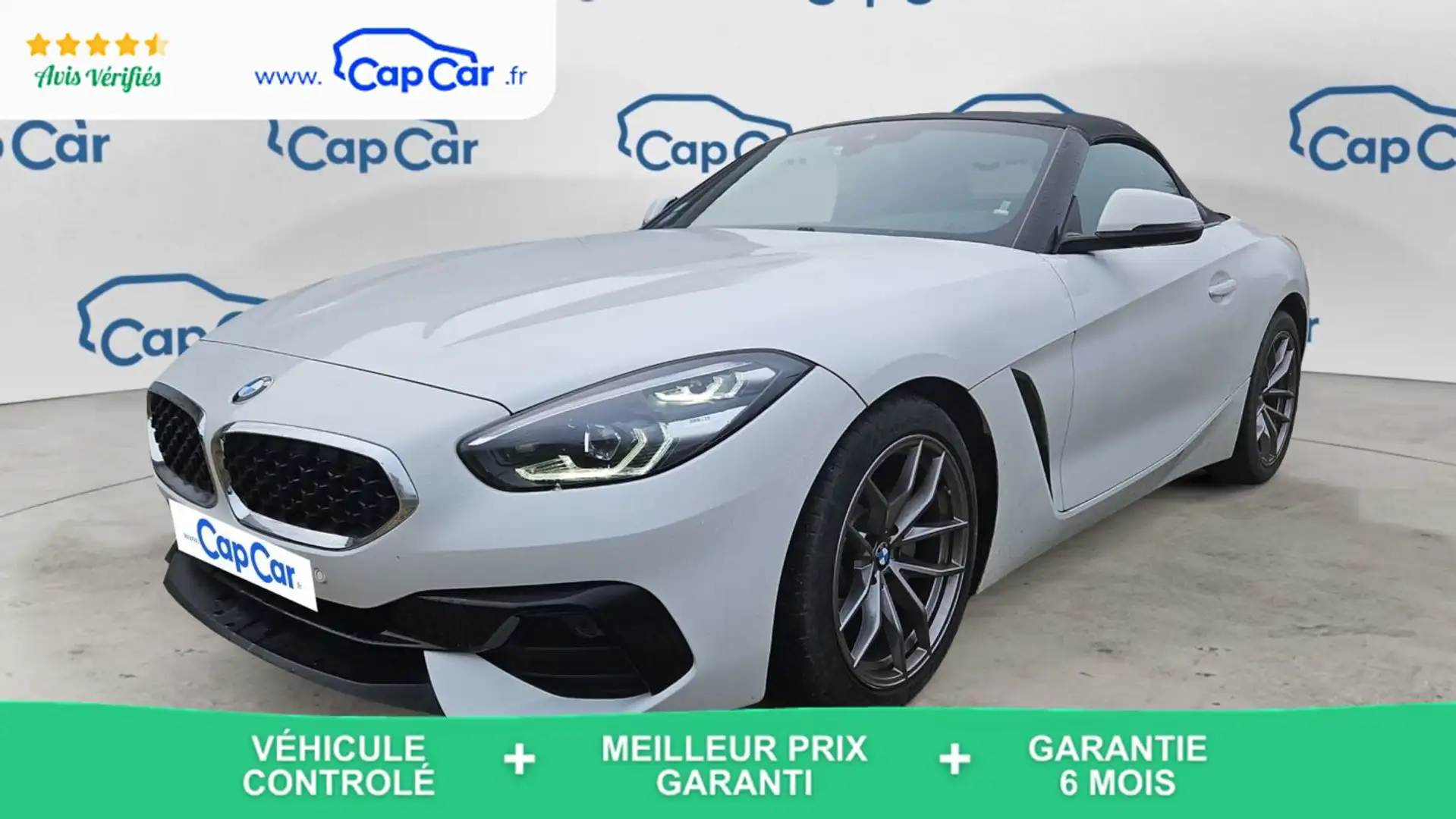 BMW Z4 sDrive 20i 197 BVA8 Sport Blanc - 1