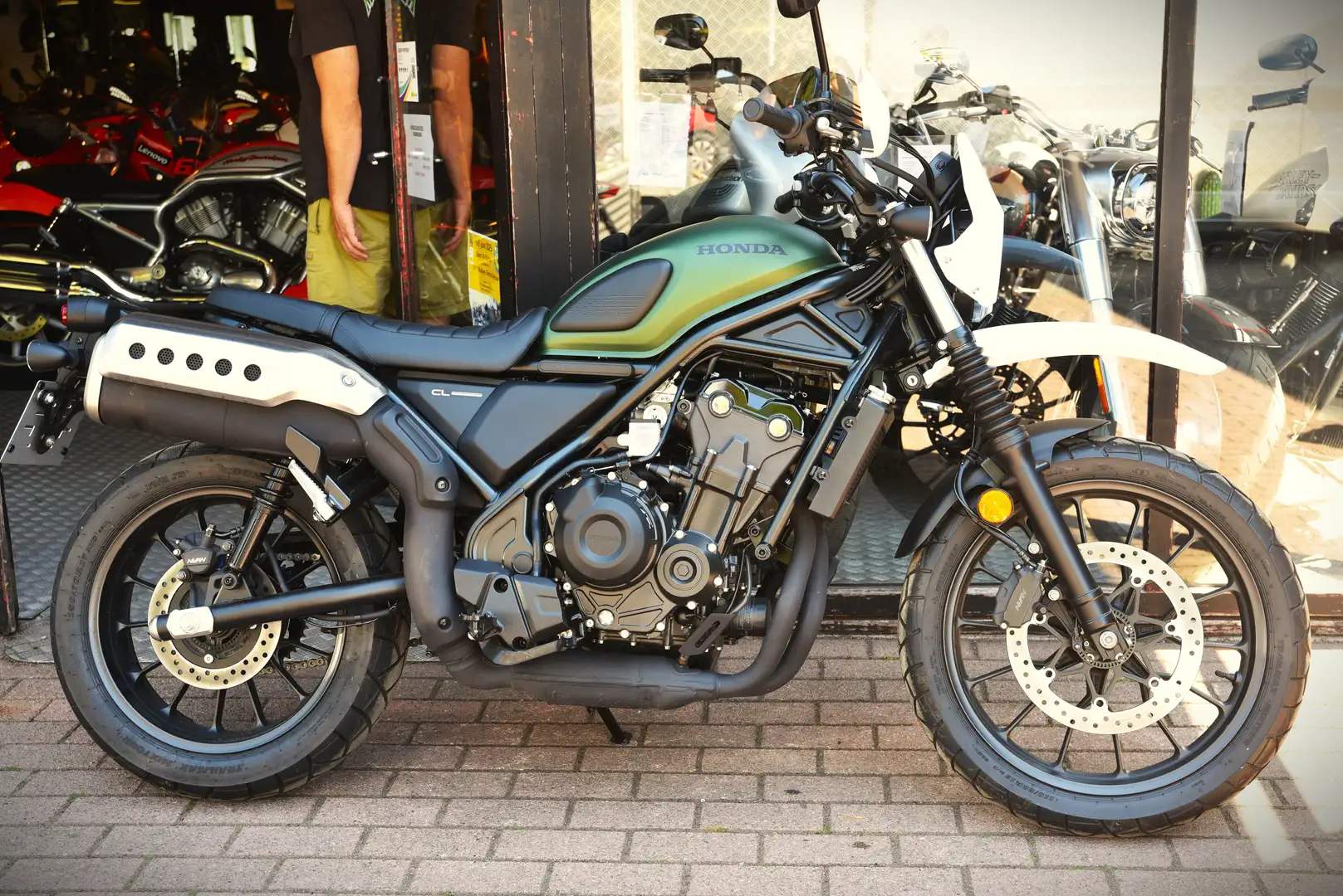 Honda CL 500 ***MOTO VERTE*** Зелений - 2