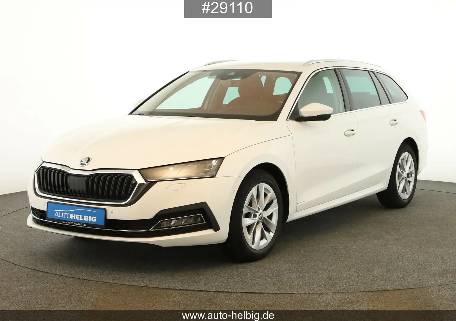Skoda Octavia Octavia Combi 1.0 TSI First Edition #AHK#HuD#ACC Weiß - 1