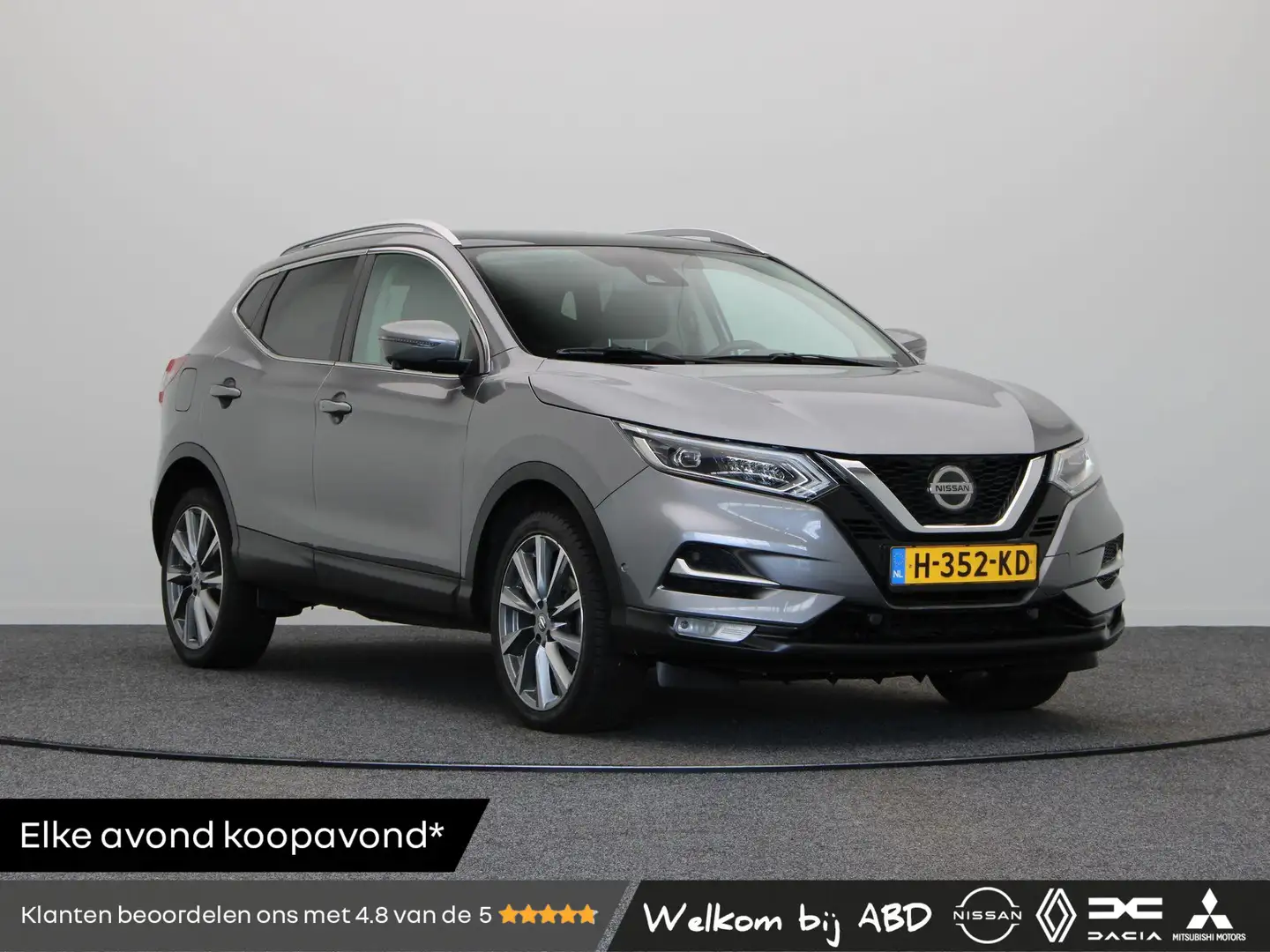 Nissan Qashqai 140pk DIG-T Tekna | Stoelverwarming | Panoramadak Gris - 1