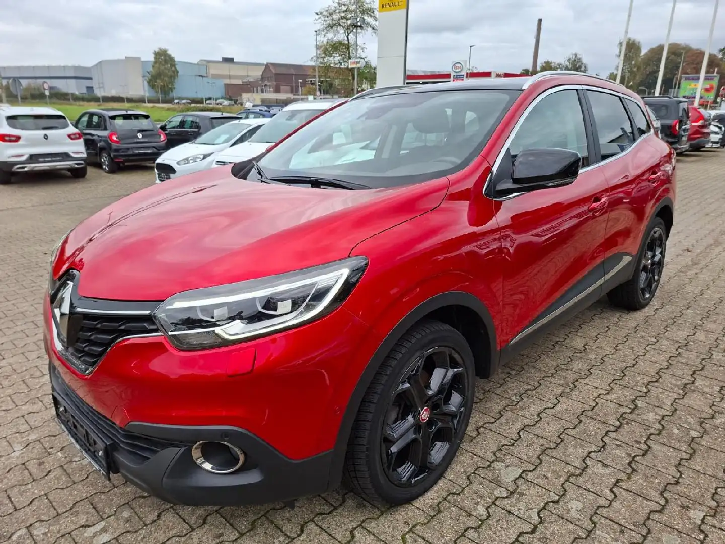 Renault Kadjar Crossborder*Bose*DAB*Leder*SHZ*Panorama Rot - 1