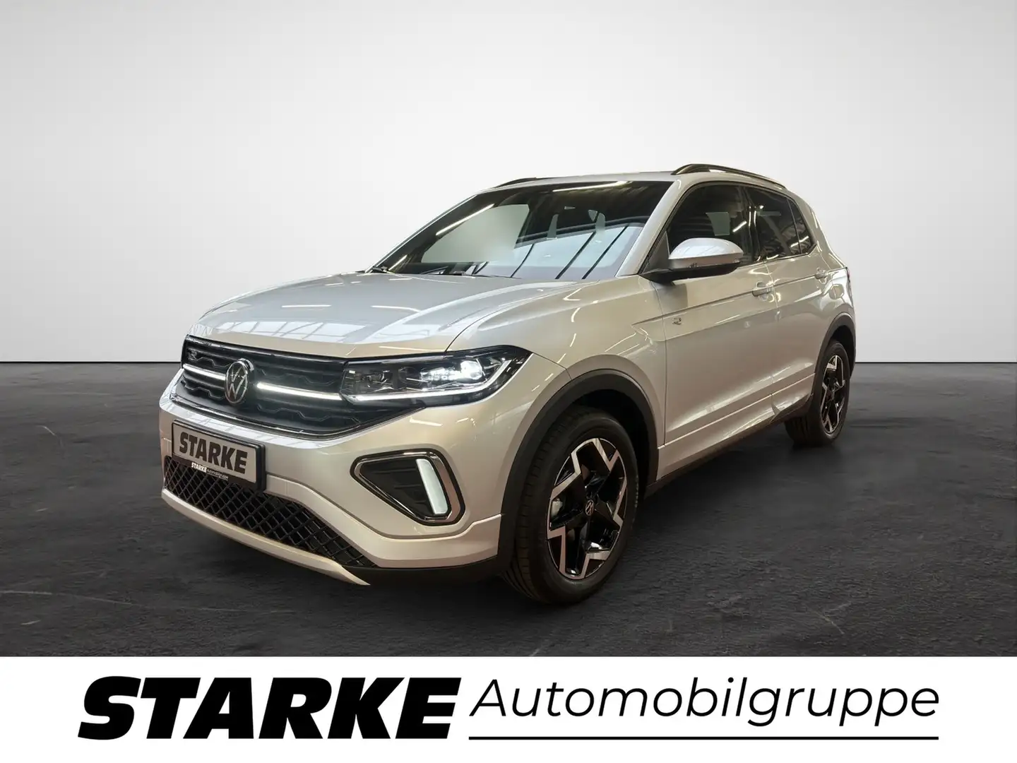 Volkswagen T-Cross 1.0 TSI DSG R-Line Silber - 2