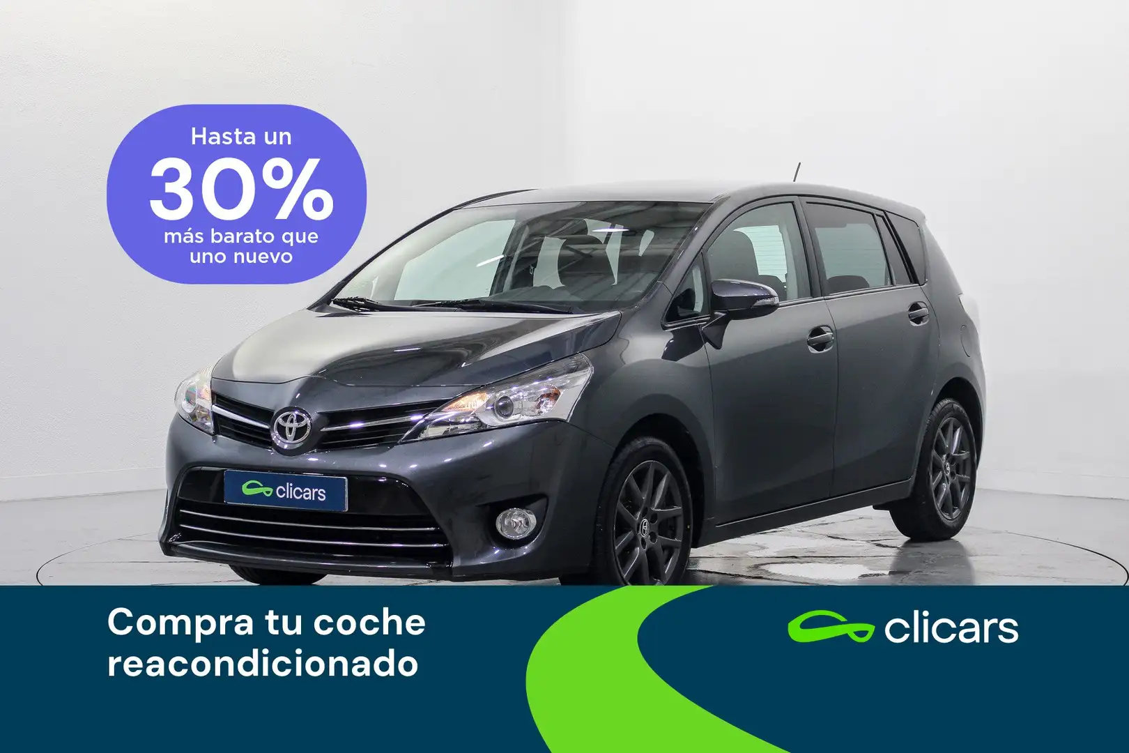Toyota Verso 130 Advance 5pl. Gris - 1