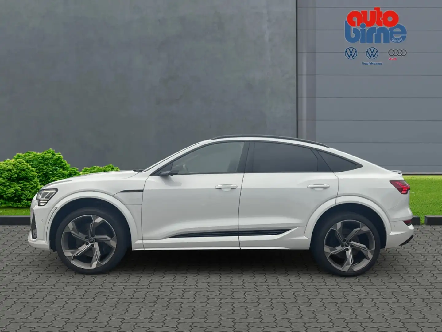 Audi e-tron Sportback S quattro HUD Luftfederung Panodach Navi Weiß - 2