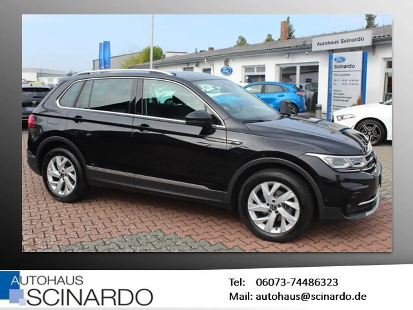 Volkswagen Tiguan 1.5 TSI Elegance *ACC*NAVI*LED*PDC Zwart - 2