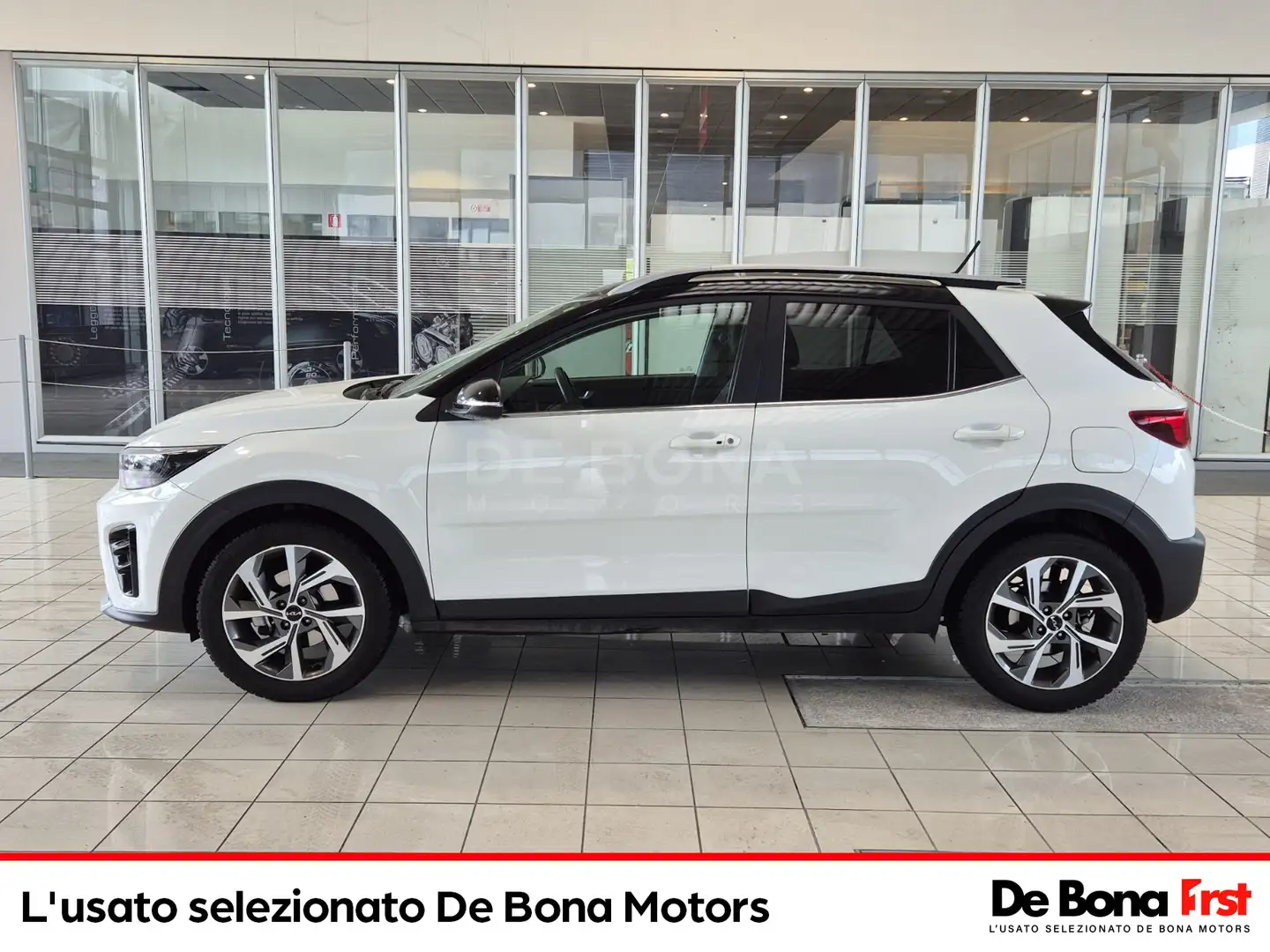 Kia Stonic 1.0 t-gdi mhev gt line 100cv imt Bianco - 2