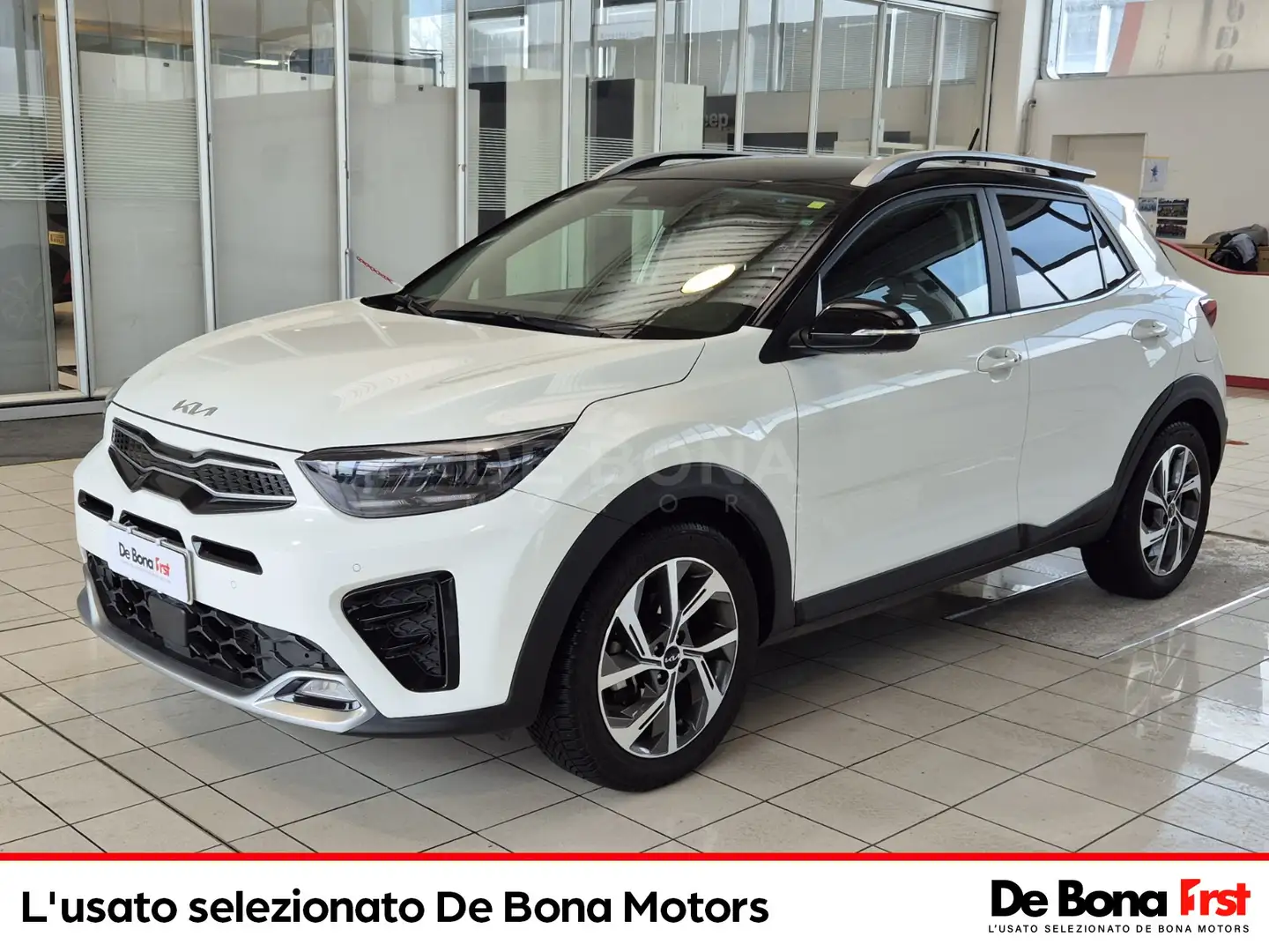 Kia Stonic 1.0 t-gdi mhev gt line 100cv imt Bianco - 1