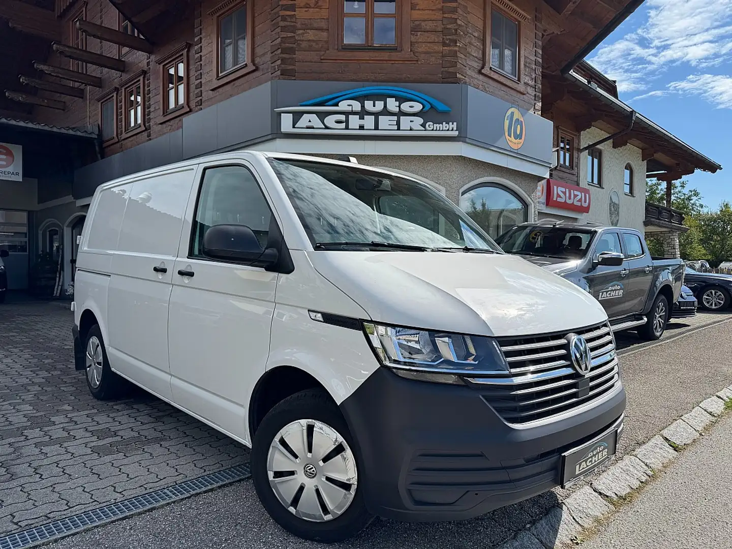 Volkswagen T6.1 Kastenwagen KR 2,0 Entry TDI*NAVI*RFK* Blanc - 1