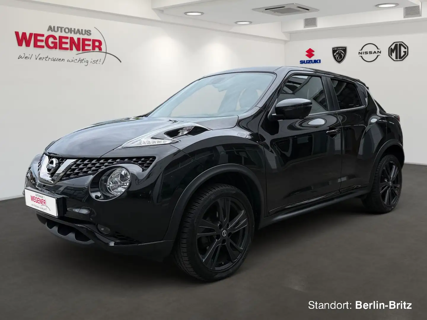 Nissan Juke JUKE 1.6 AT TEKNA / ALU / 360 / LEDER / ALLWETTE Noir - 1