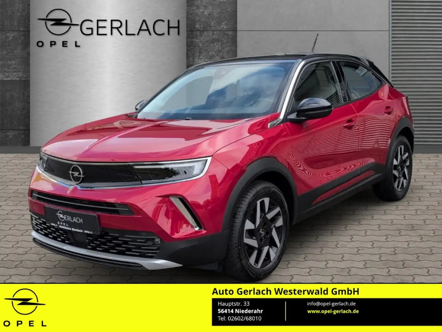 Opel Mokka Business Elegance 1.2 Turbo EU6d Navi LED Apple Ca Rot - 1