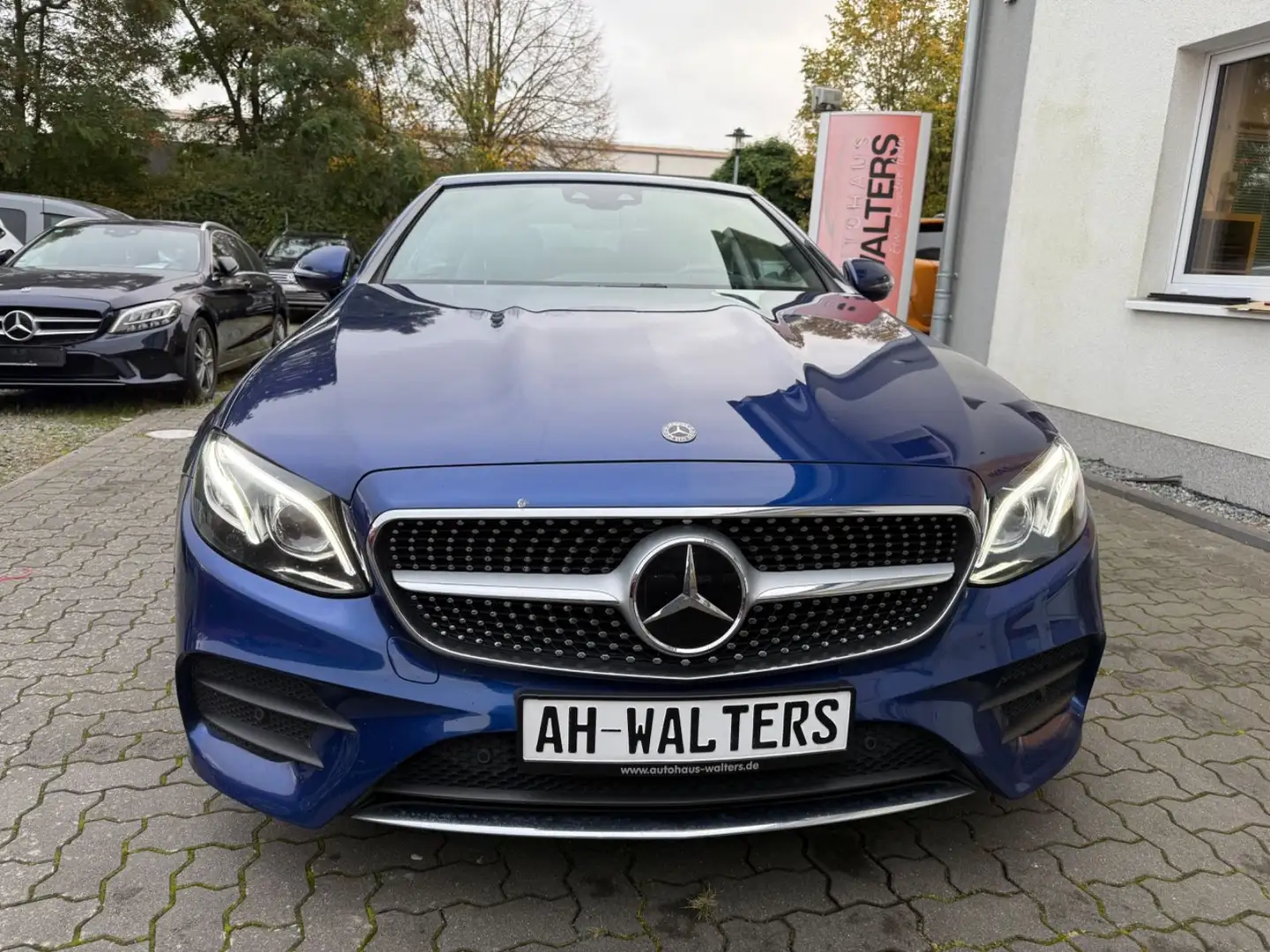 Mercedes-Benz E 350 Cabrio=AMG-Burmester-Carbon-Memory-Mwst= Синий - 2