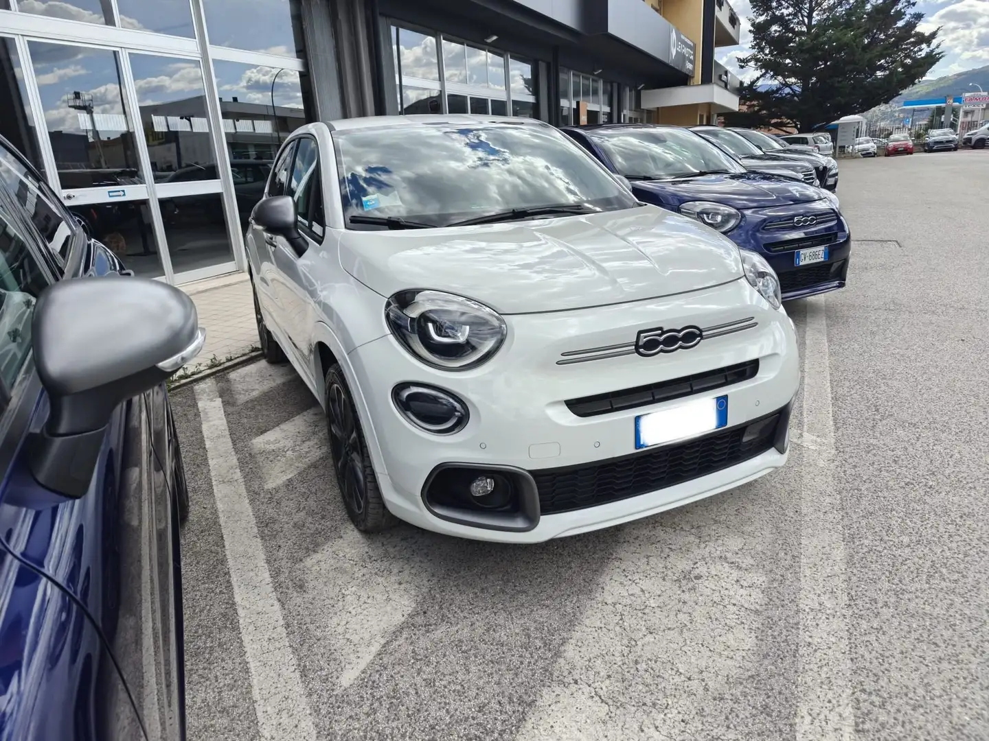 Fiat 500X 1.5 T4 Hybrid 130 CV DCT Sport Blanc - 1