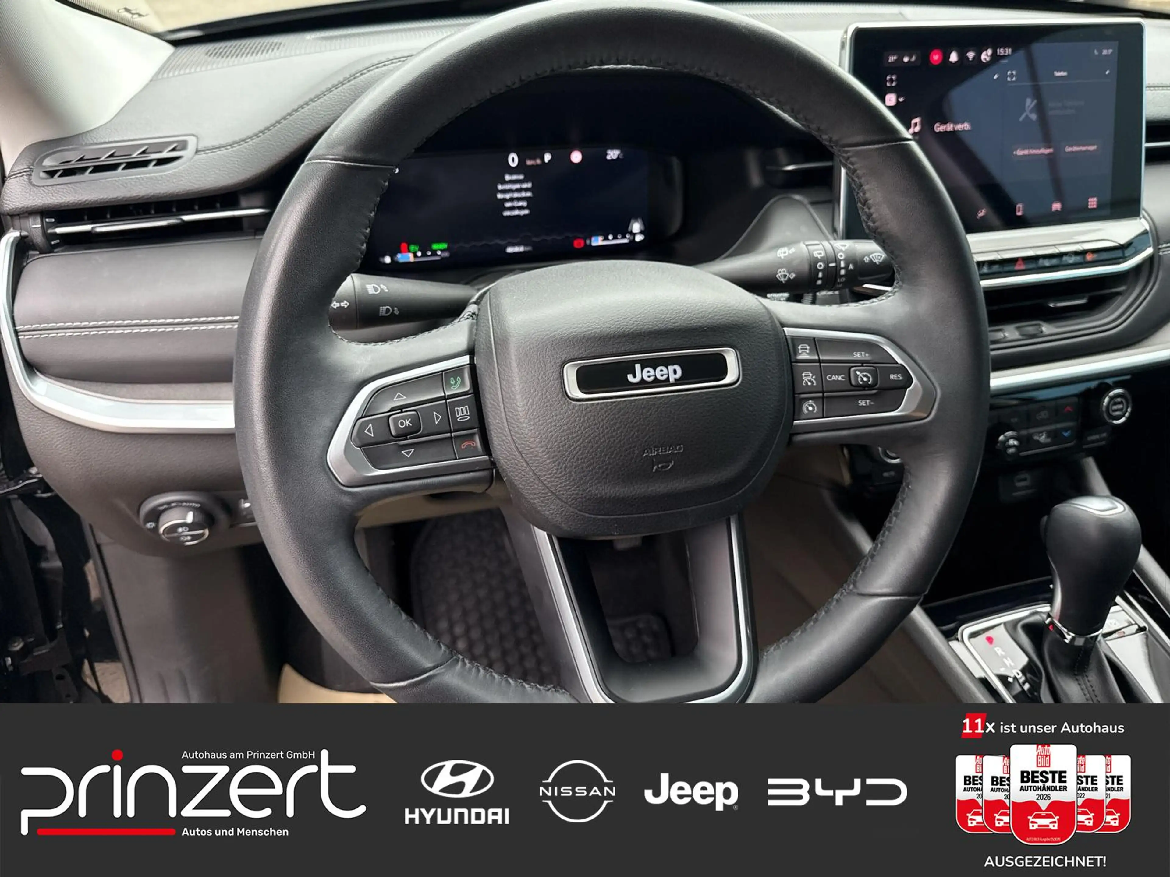 Jeep Compass 1.5 M-Air Mild-Hybrid "Altitude" MY24 Winter-Paket — photo 11