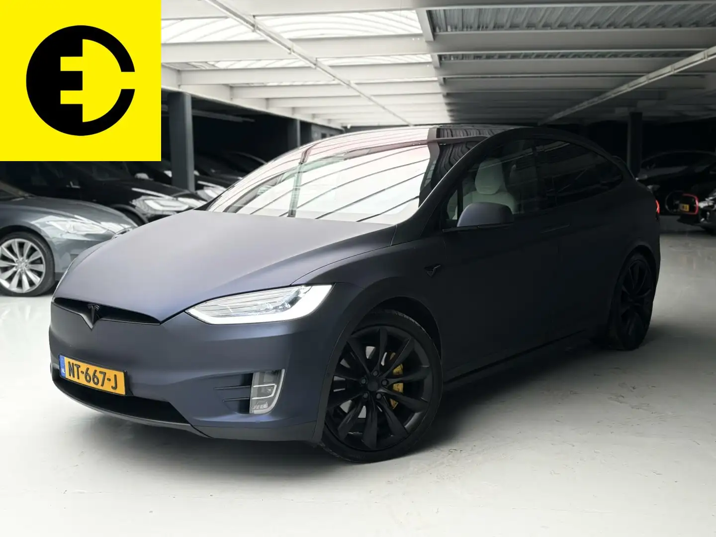 Tesla Model X 90D Base 6p. | Free Supercharging | AutoPilot 2.0 Azul - 1
