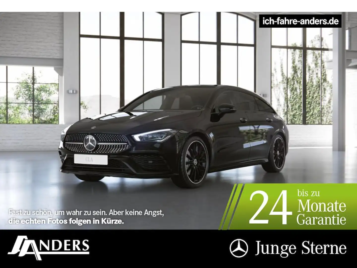 Mercedes-Benz CLA 220 d SB AMG AMG+MBUX+Night+Pano+SOUND+Distr Zwart - 1