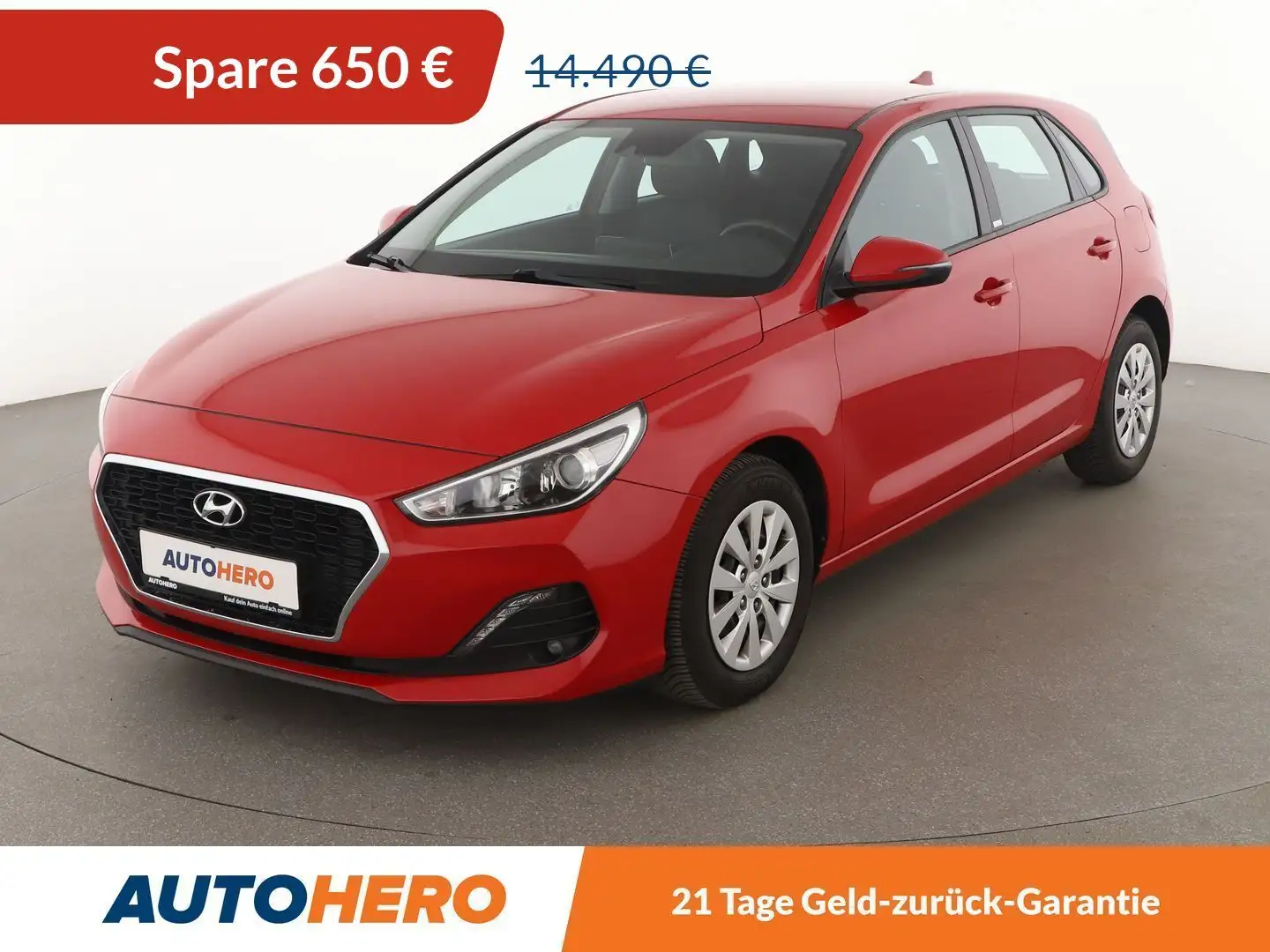 Hyundai i30 1.4 YES! *NAVI*TEMPO*PDC*SHZ* Rot - 1