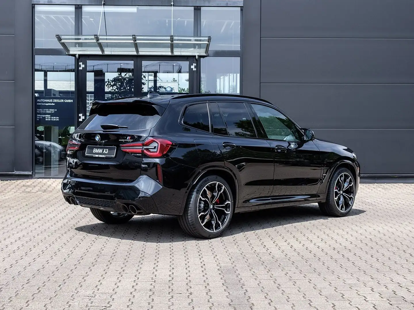 BMW X3 M Competition Laser AHK GSD Parking+ crna - 2