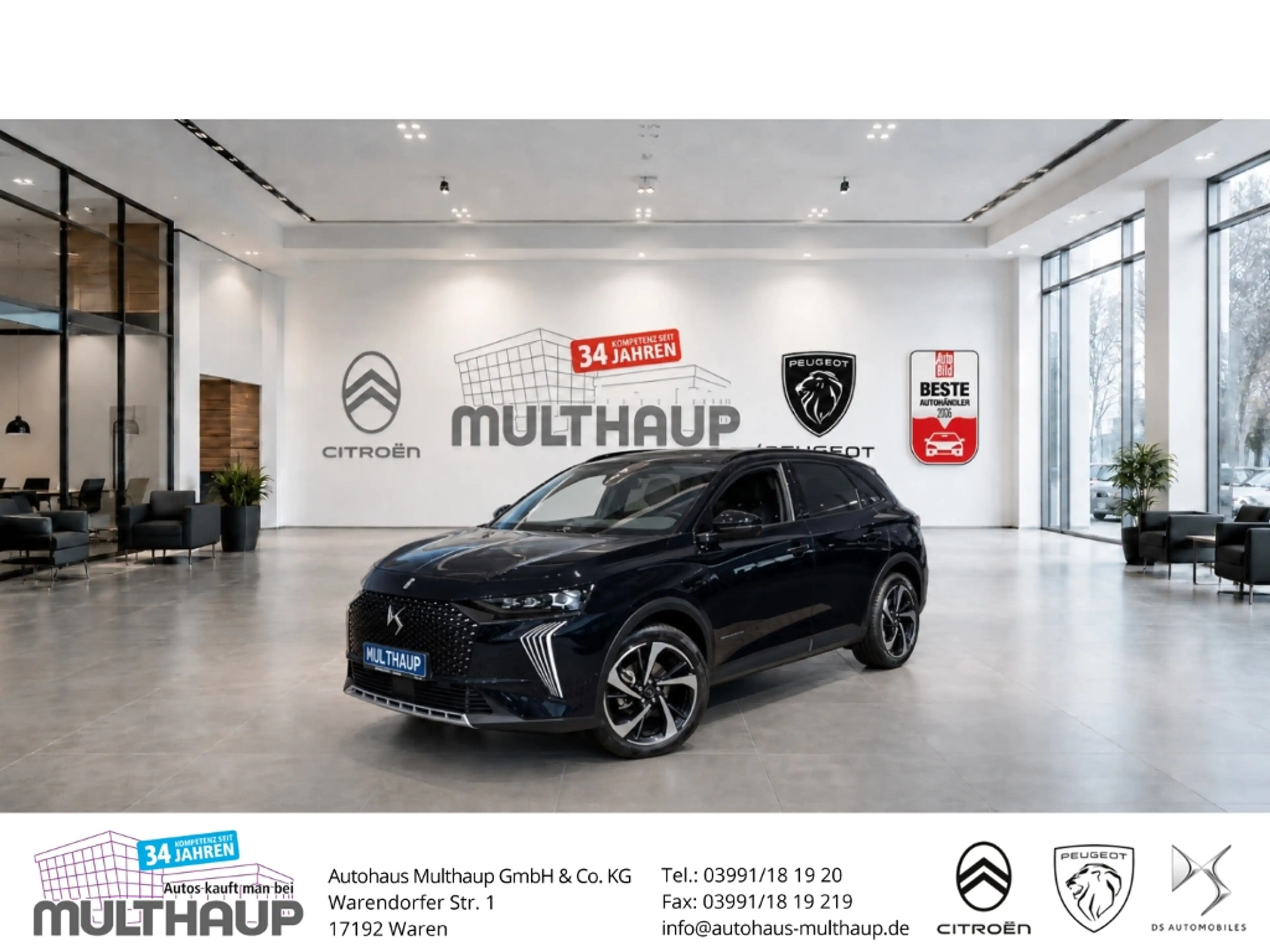 DS Automobiles DS 7 DS Opera BlueHDi 130 EAT8 ACC SHZ LED