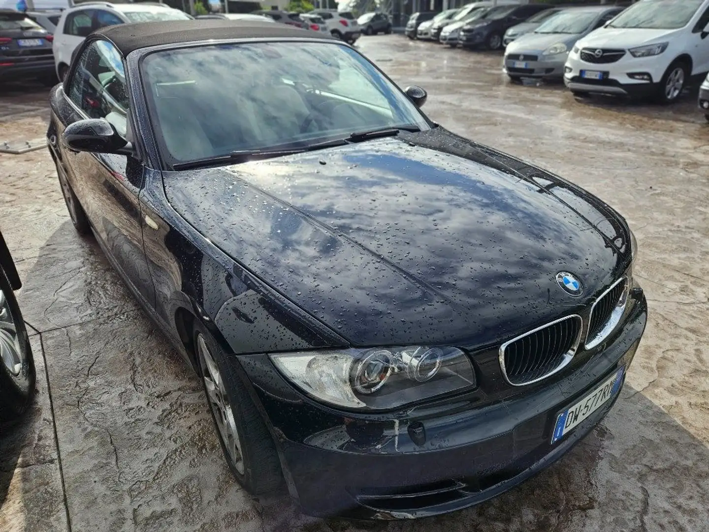 BMW 120 d Cabrio Futura Чорний - 2