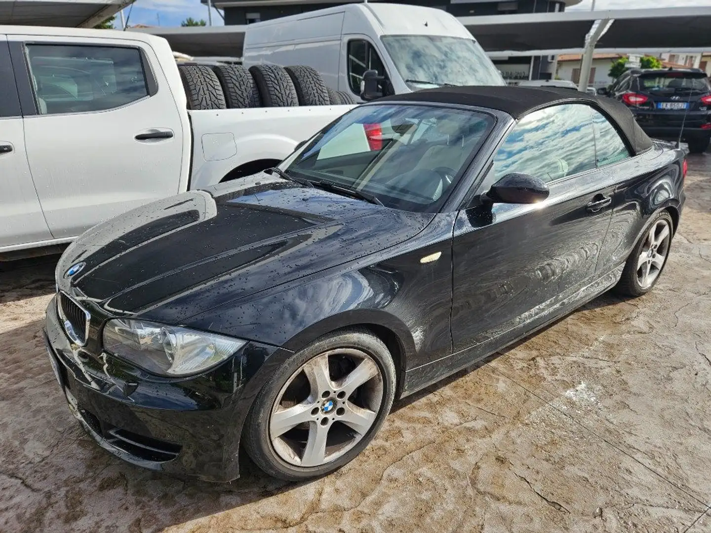 BMW 120 d Cabrio Futura Чорний - 1