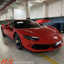 FERRARI 296 GTB ROSSO CORSA TITANIO NUOVA REALE